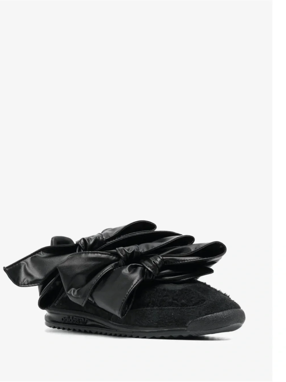 Caroline Hu x Adidas SL72 OG Black Carbon Women's Black Bow Sneakers